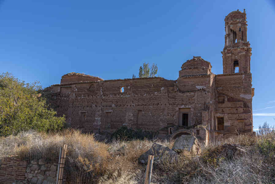 Zaragoza - Belchite 32 - Pueblo Viejo - convento de San Agustín.jpg